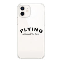 Thumbnail for Flying All Around The World Designed Transparent Silicone iPhone Cases