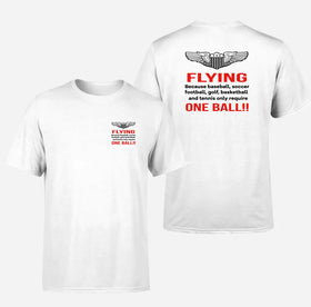 Double-Side Printing — Flying One Ball Double-Side T-Shirt