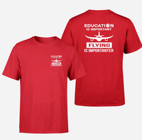 Thumbnail for Flying is Importanter design on red double side