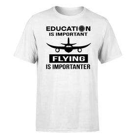 Single-Side Printing — Flying is Importanter Double-Side T-Shirt