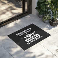 Thumbnail for Flying is Importanter Designed Door Mats