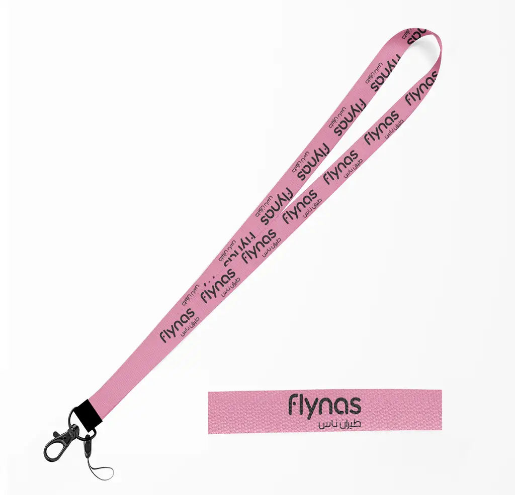 Flynas Airlines lanyard - pink