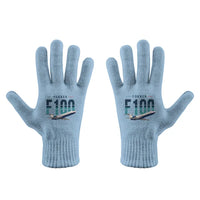 Thumbnail for Fokker 100 - Gloves - Full - Original - Light Blue