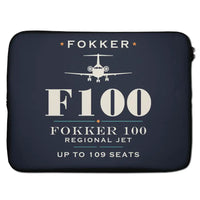Thumbnail for Fokker 100 - Heritage - Laptop Sleeve