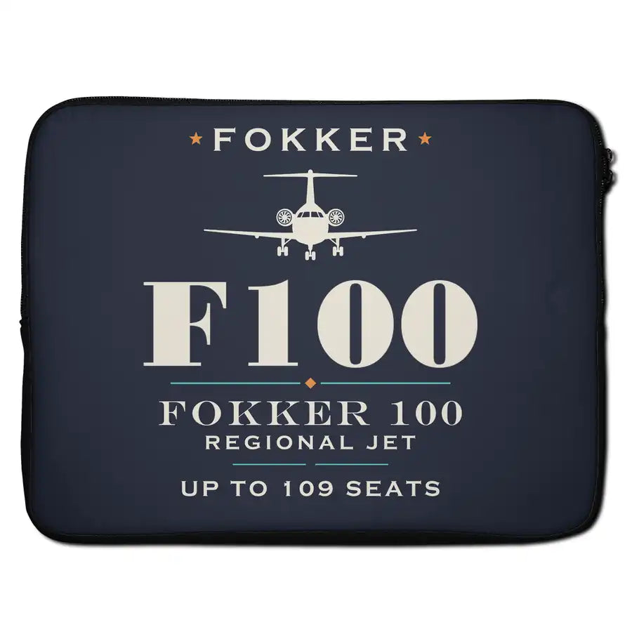 Fokker 100 - Heritage - Laptop Sleeve