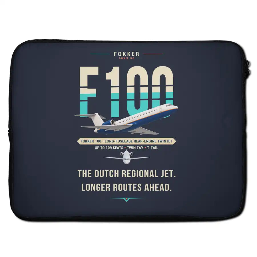 Fokker 100 - Original - Laptop Sleeve