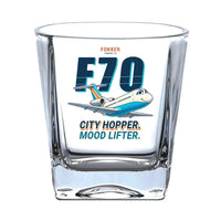 Thumbnail for Fokker 70 - Cartoon - Whiskey Glass