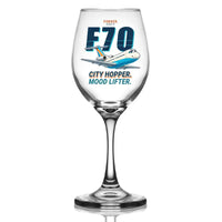 Thumbnail for Fokker 70 - Cartoon - Wine Glass