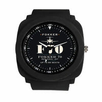 Thumbnail for Fokker 70 - Heritage - Rubber Strap - Black
