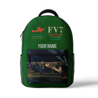 Thumbnail for Fokker F.VIIb-3m - 3D Backpack - Green + Name
