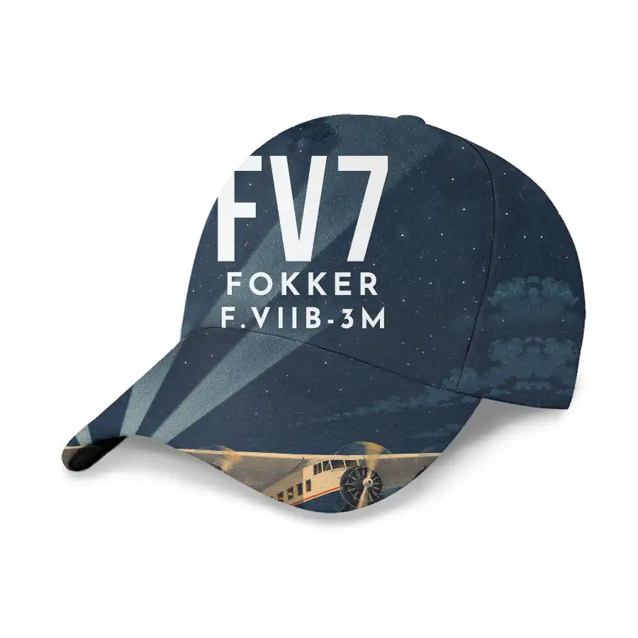 Fokker F.VIIb-3m 3D All-Over Print Clothing - Cap - 3D