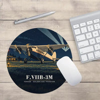 Thumbnail for Fokker F.VIIb-3m - 3D - Round Mouse Pad - Full Print