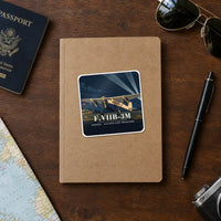 Thumbnail for Fokker F.VIIb-3m - 3D - Square Sticker - Notebook