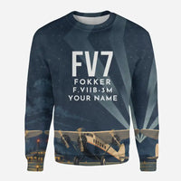 Thumbnail for Fokker F.VIIb-3m 3D All-Over Print Clothing - Sweatshirt - 3D + Name