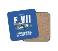 Thumbnail for Fokker F.VIIb-3m - Cartoon - Coaster - Blue