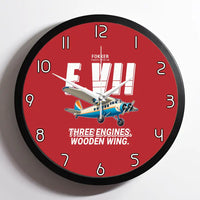 Thumbnail for Fokker F.VIIb-3m - Cartoon - Framed - Red