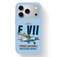 Thumbnail for Fokker F.VIIb-3m - Cartoon - MagSafe iPhone 17 Pro - Light Blue