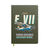 Thumbnail for Fokker F.VIIb-3m - Cartoon - Notebook - Green Army