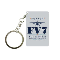 Thumbnail for Fokker F.VIIb-3m - Heritage - Key Chain - Light Gray