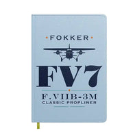 Thumbnail for Fokker F.VIIb-3m - Heritage - Notebook - Light Blue
