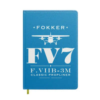Thumbnail for Fokker F.VIIb-3m - Heritage - Notebook - Turquoise