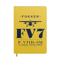 Thumbnail for Fokker F.VIIb-3m - Heritage - Notebook - Yellow