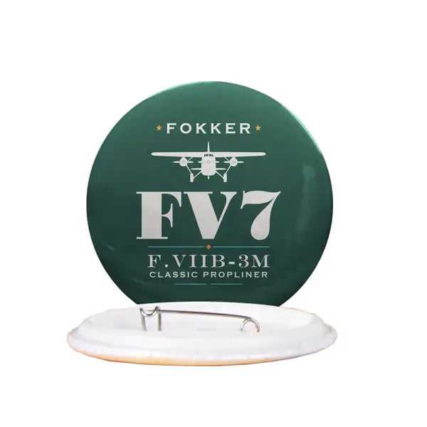 Fokker F.VIIb-3m - Heritage - Pin - Dark Green