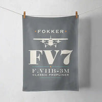 Thumbnail for Fokker F.VIIb-3m - Heritage - Towel - Gray