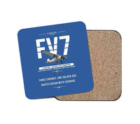 Thumbnail for Fokker F.VIIb-3m - Original - Coaster - Blue