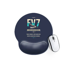 Thumbnail for Fokker F.VIIb-3m - Original - Ergonomic Mouse Pad - Navy Blue