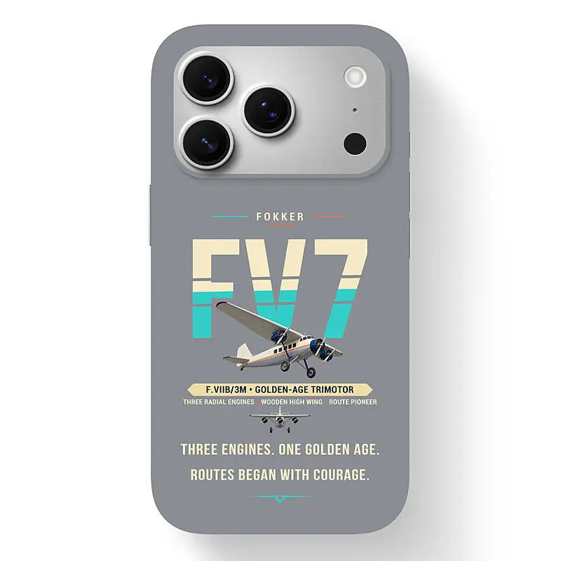 Fokker F.VIIb-3m - Original - MagSafe iPhone 17 Pro - Gray