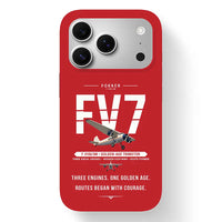Thumbnail for Fokker F.VIIb-3m - Original - MagSafe iPhone 17 Pro - Red