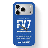Thumbnail for Fokker F.VIIb-3m - Original + Name - MagSafe iPhone 17 Pro - Blue