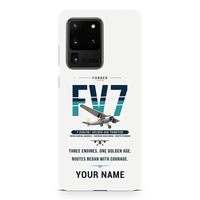 Thumbnail for Fokker F.VIIb-3m - Original + Name - Samsung Case - White
