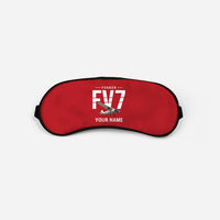 Thumbnail for Fokker F.VIIb-3m - Original + Name - Sleep Mask - Red
