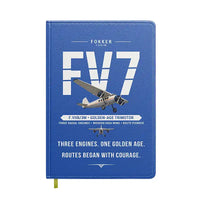 Thumbnail for Fokker F.VIIb-3m - Original - Notebook - Blue