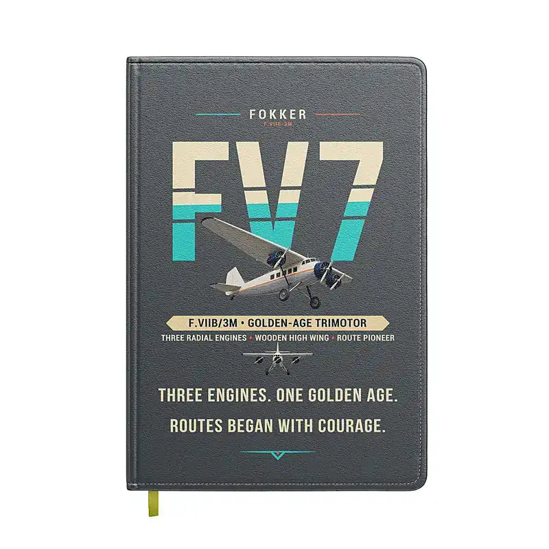 Fokker F.VIIb-3m - Original - Notebook - Gray