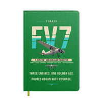 Thumbnail for Fokker F.VIIb-3m - Original - Notebook - Green