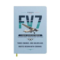 Thumbnail for Fokker F.VIIb-3m - Original - Notebook - Light Blue