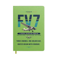 Thumbnail for Fokker F.VIIb-3m - Original - Notebook - Light Green