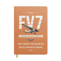 Thumbnail for Fokker F.VIIb-3m - Original - Notebook - Orange
