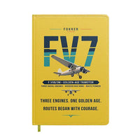 Thumbnail for Fokker F.VIIb-3m - Original - Notebook - Yellow