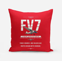 Thumbnail for Fokker F.VIIb-3m - Original - Pillow - Red