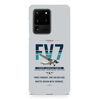Thumbnail for Fokker F.VIIb-3m - Original - Samsung Case - Light Gray