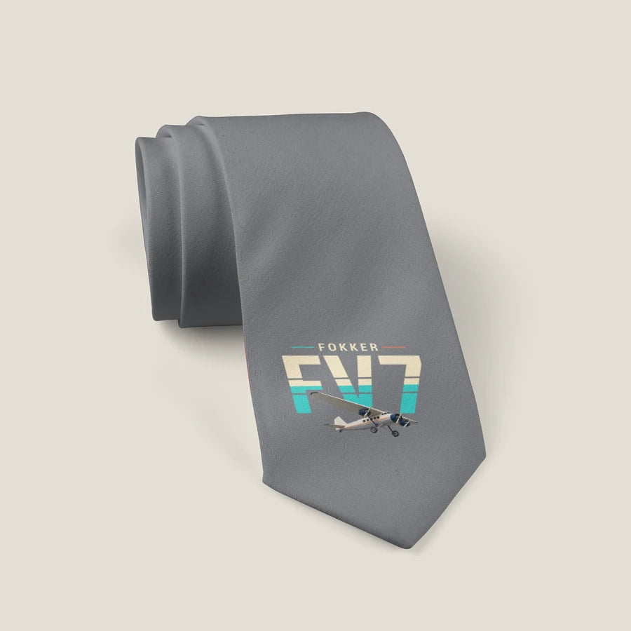 Fokker F.VIIb-3m - Original - Tie - Gray