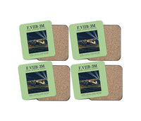 Thumbnail for Fokker F.VIIb-3m - Poster - Coaster Set - Light Green
