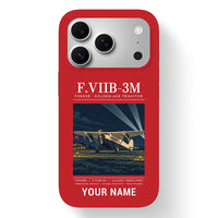 Thumbnail for Fokker F.VIIb-3m - Poster + Name - MagSafe iPhone 17 Pro - Red