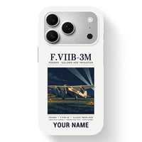 Thumbnail for Fokker F.VIIb-3m - Poster + Name - MagSafe iPhone 17 Pro - White
