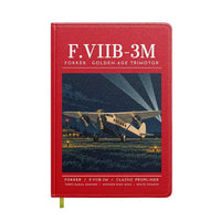 Thumbnail for Fokker F.VIIb-3m - Poster - Notebook - Red
