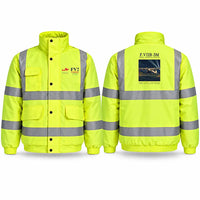 Thumbnail for Fokker F.VIIb-3m Reflective Winter Jackets - Poster - Fluorescent Yellow